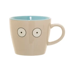 Bloomingville-Christian-becher-steingut-beige