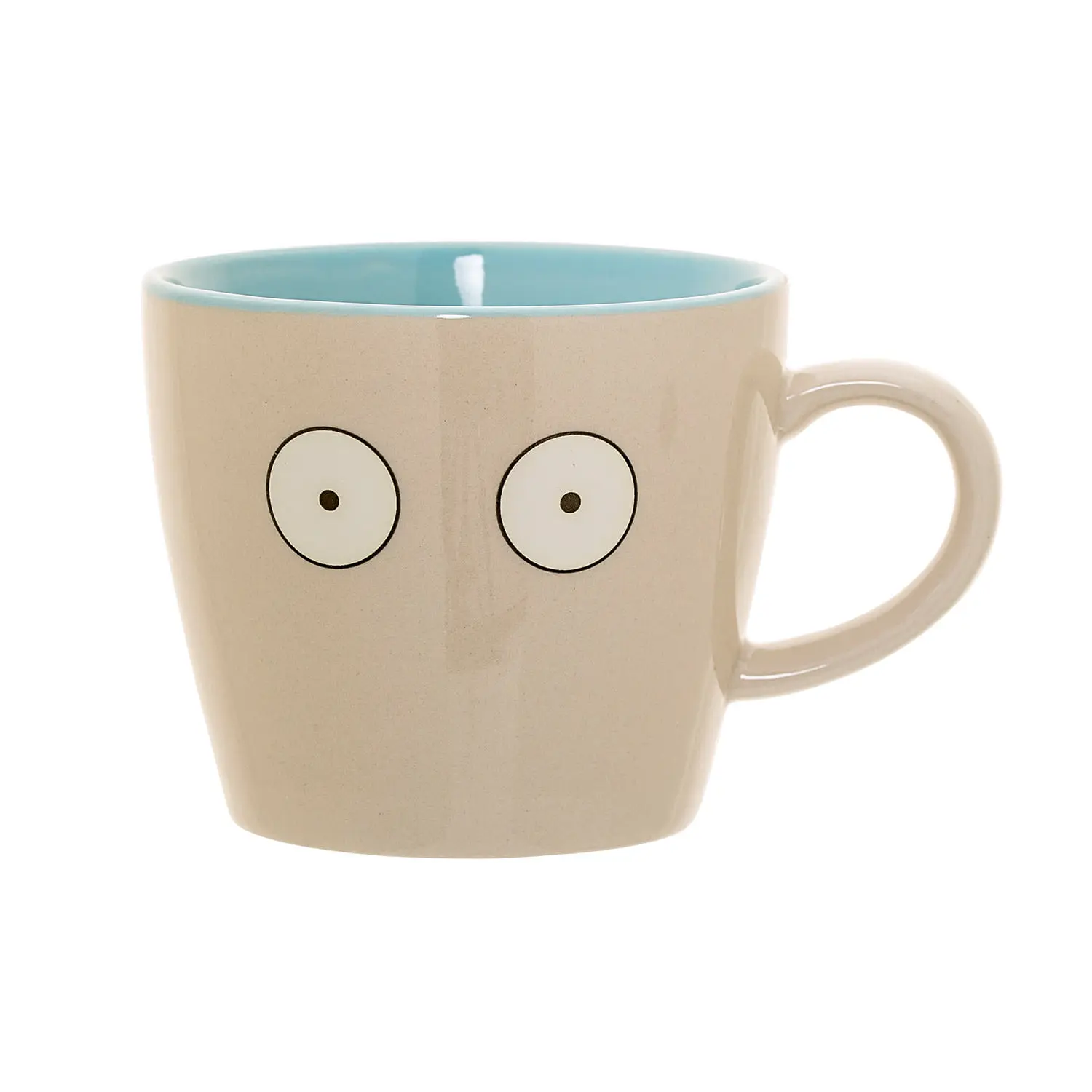 Bloomingville-Christian-becher-steingut-beige